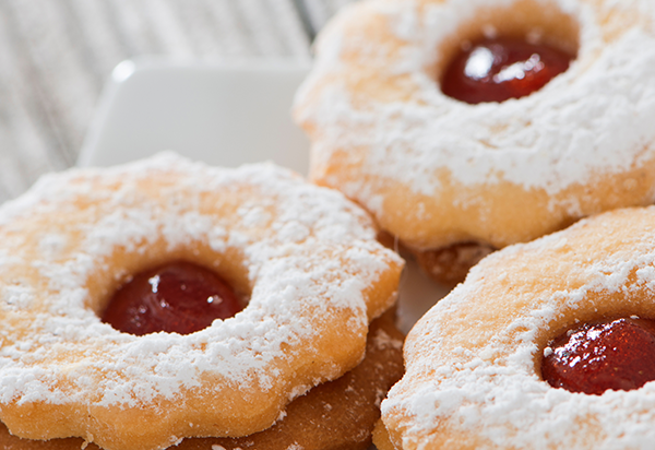 Hero Red Currant Linzer Cookies